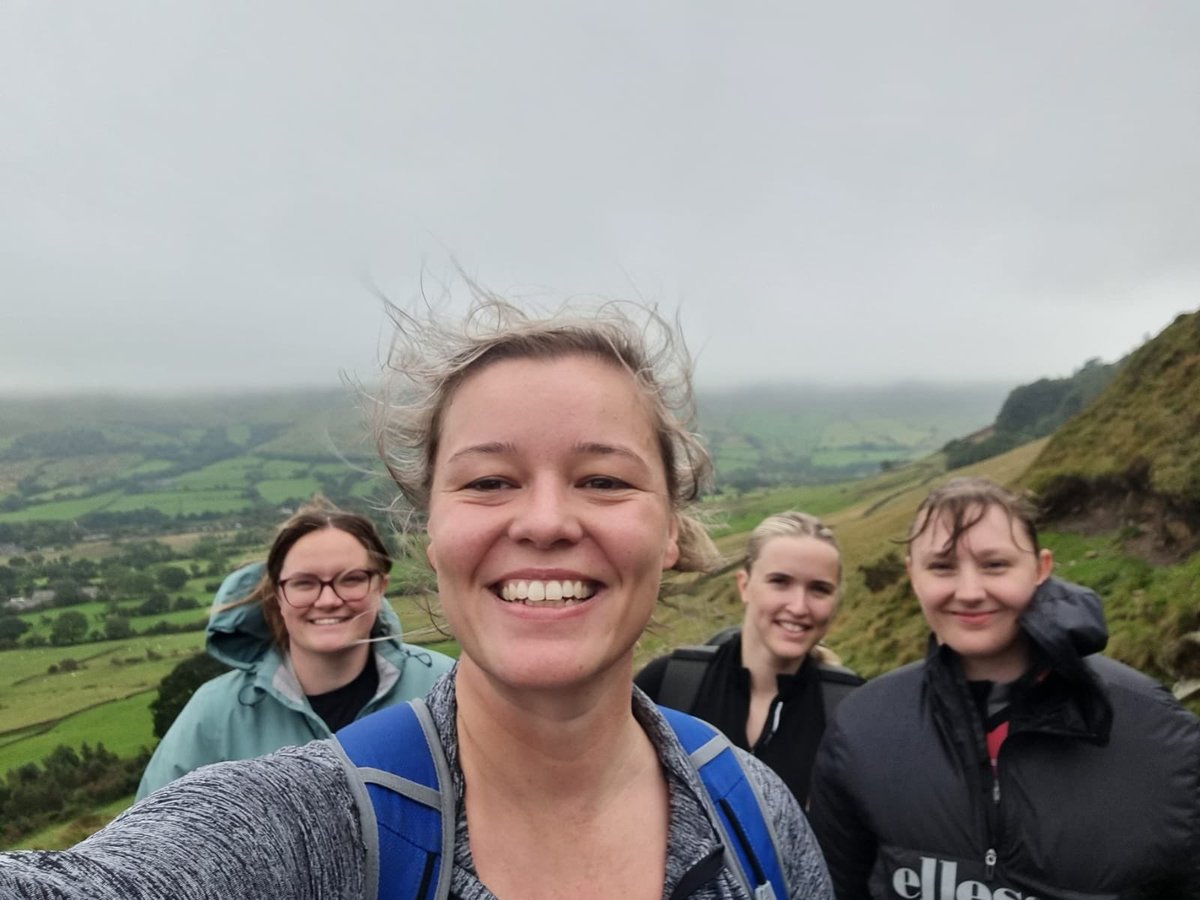 _SUFCLadies's tweet photo. A break in the league fixtures this week for our Ladies. This meant a well deserved rest after a tough start to our first competitive season as a team! ⚽️

A group of our players decided to use this break by heading to the Peak District for a hike 🥾 🏔️

⬇️ Read more below ⬇️ https://t.co/IMONfRapxP