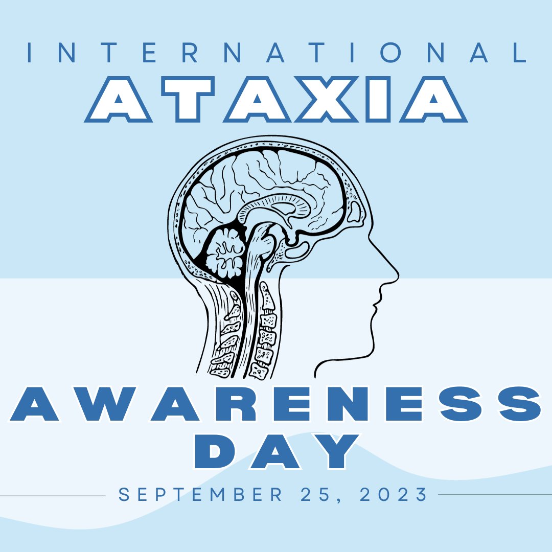 Ataxia is a neurological condition that affects coordination and balance. It can be hereditary or acquired from various causes. Let's raise awareness, support those affected, and advocate for research on International Ataxia Awareness Day. #IAAD #ataxiaawareness