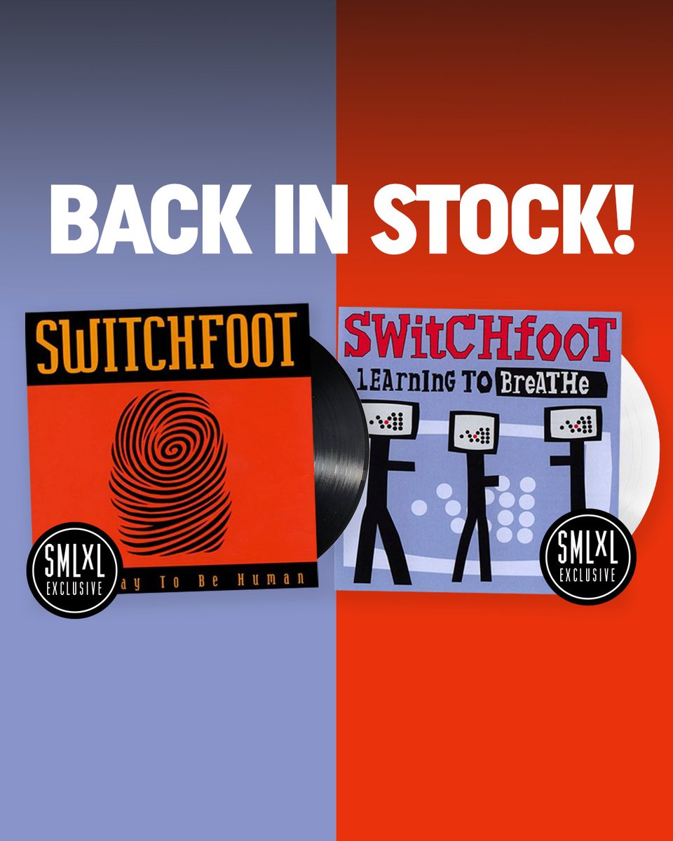 Head to the shop for our latest restocks! smlxlvinyl.com 🦶