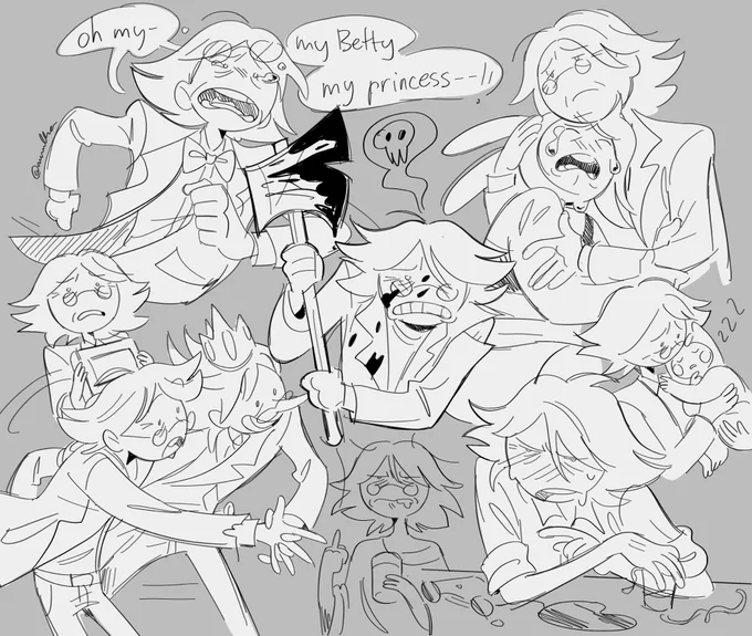 can't catch a break #FionnaandCake 