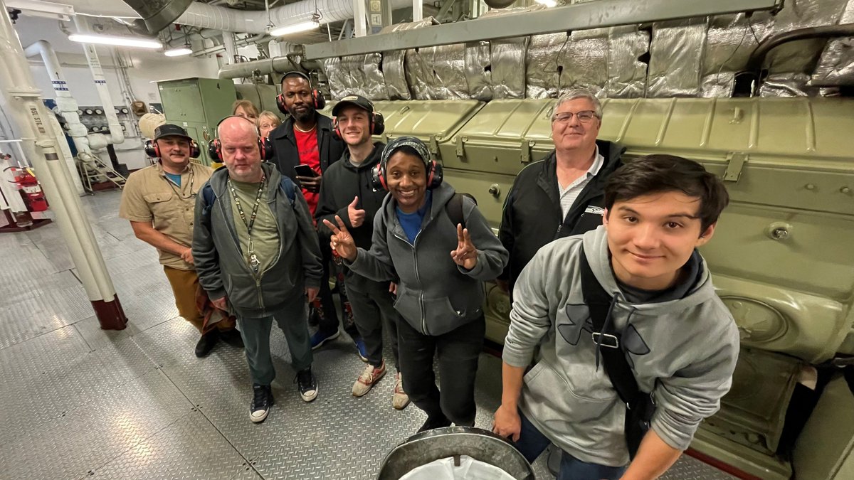 ICYMI Last week, <a href="/SJIopeningdoors/">Seattle Jobs Initiative</a> members toured the #Tacoma as part of our workforce development program. They also visited our Eagle Harbor Maintenance Facility. SJI works with individuals to provide skills training in the maritime industry.