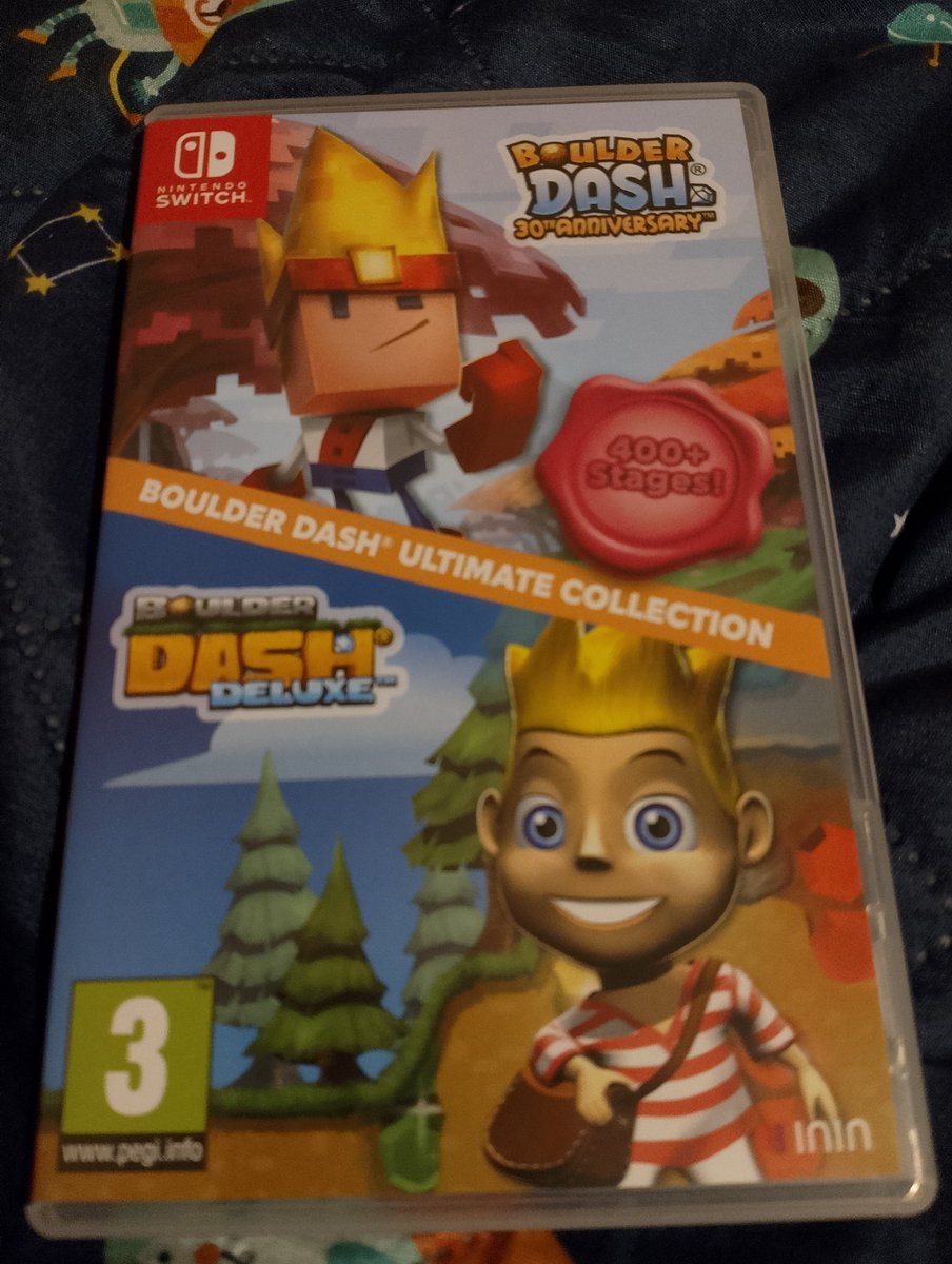 maxabxarata's tweet photo. Очень рад, что удалось таки достать на карике #BoulderDash
#NintendoSwitch https://t.co/VdKcW3R2Ai