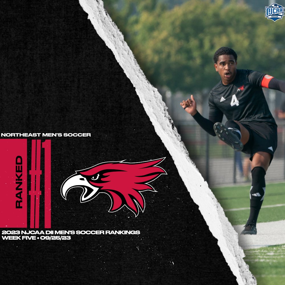 1️⃣

The top spot is still ours with a giant matchup against conference foe #3 Iowa Lakes at home on Wednesday!

𝘍𝘶𝘭𝘭 𝘙𝘢𝘯𝘬𝘪𝘯𝘨𝘴 🔗: bit.ly/3YBdCom 

#GoHawks 🔴⚪️⚽️