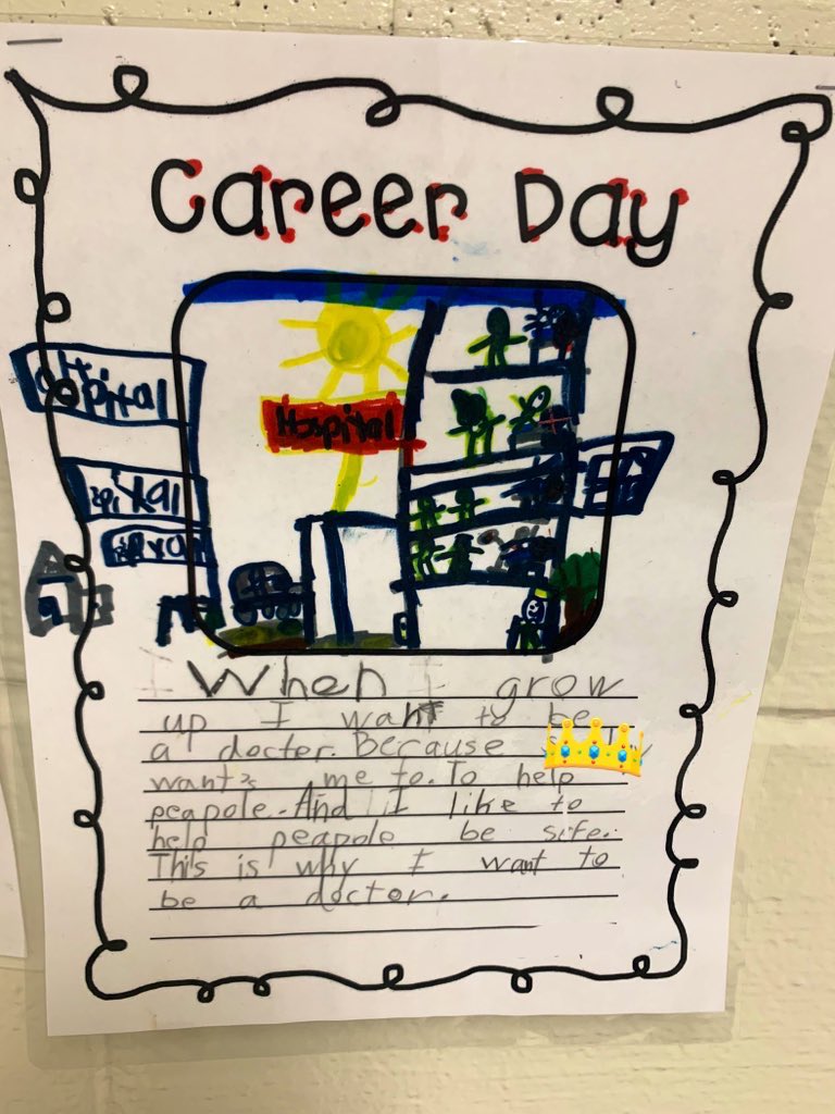 julharr_'s tweet photo. Happy College and Career Awareness Week! These hedgehogs sure do have big plans for their bright futures!😎🐻❤️🦔🥰 #SharpSecondGraders @WBESbears https://t.co/YI0Rahl5H4
