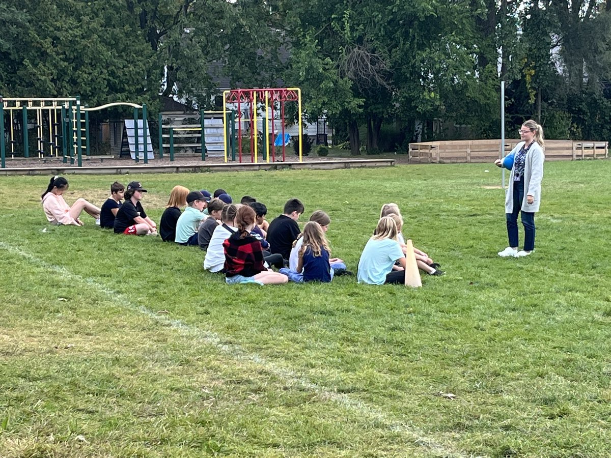 Soccer-Baseball is always a favourite!It’s the perfect day for outdoor Phys. Ed. <a href="/LambethPS1/">Lambeth P.S.</a>