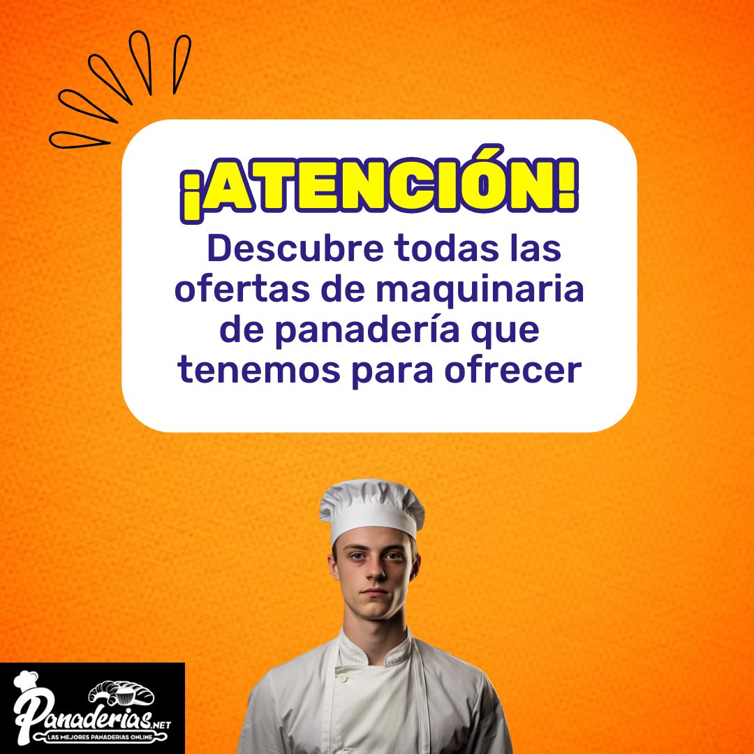 PanaderiasN's tweet photo. Si quieres comprar la mejor maquinaria de panadería al mejor precio, te puedes poner en contacto con nosotros

Si están interesados pongan en los comentarios “👍🏻” para más información

#panaderiasnet #maquinariadepanaderia #ofertas #panaderiasdeespaña https://t.co/LKTclSLCPs