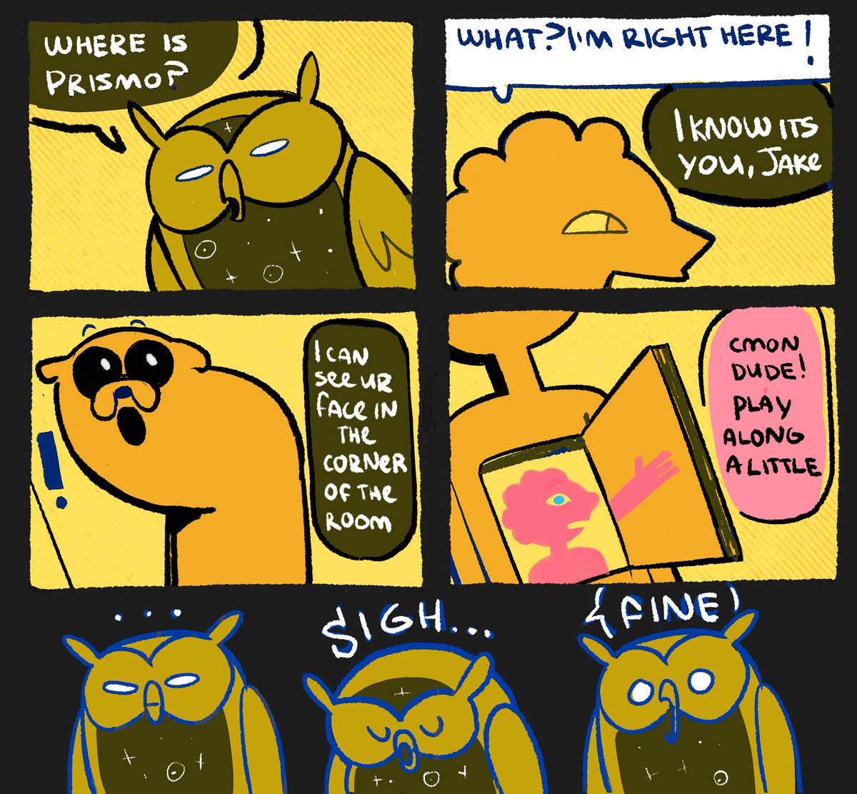 Them being a little insufferable together 

#adventuretime