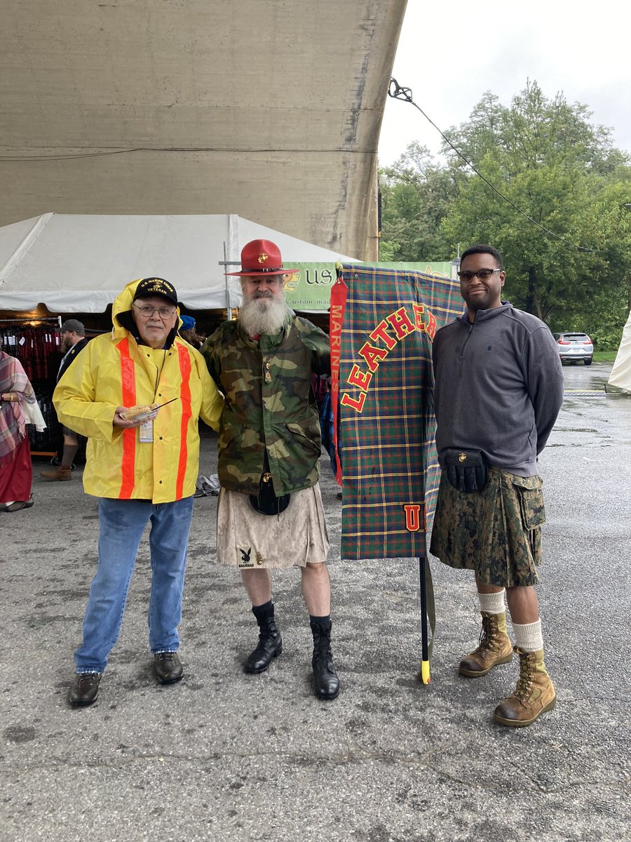 Three Amigos at the @CelticClassic @usakilts @VisitBethlehem @BethlehemPolice @Bethlehem_Rec @HistoricBeth @bethpaonline @HotelBethlehem @GunnyClaus9877 @barzbub @Gruntstyle @TheMarineRapper @TeamRWB @project_veteran @WoodyWilliams45 @IWnational