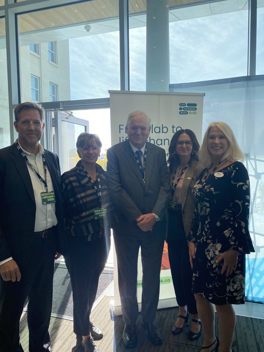 Today we kick off Life Sciences Week in Alberta. ⁦<a href="/GiveToUHF/">University Hospital Foundation</a>⁩ we are proud to support life sciences through our committed donors including the work of Sir Michael Houghton, Nobel laureate in Medicine.  Thank you to api for your vision for life sciences.