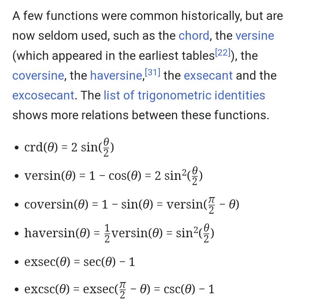 There should be a Dan Brown style conspiracy novel that involves esoteric trigonometry