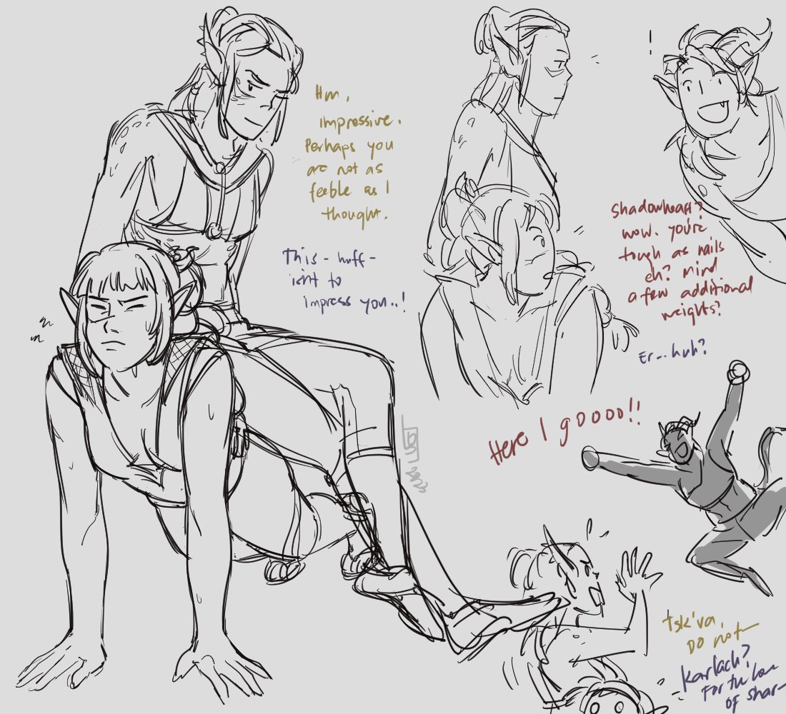 resting overworked teacher (3/5 comm progress) tweet media