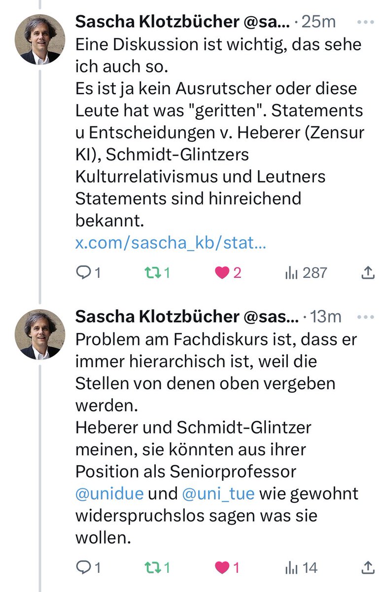 AMFChina's tweet image. Als Teil der überfälligen Reform der 🇩🇪 #Sinologie müssen wissenschaftliche Standards besser gesichert werden: Offenheit, Authentizität, Wahrheitsverpflichtung, das Recht des Zweifels und der Kritik. Hier sind insbesondere Fachgesellschaften wie die #DVCS und #EACS gefordert.
