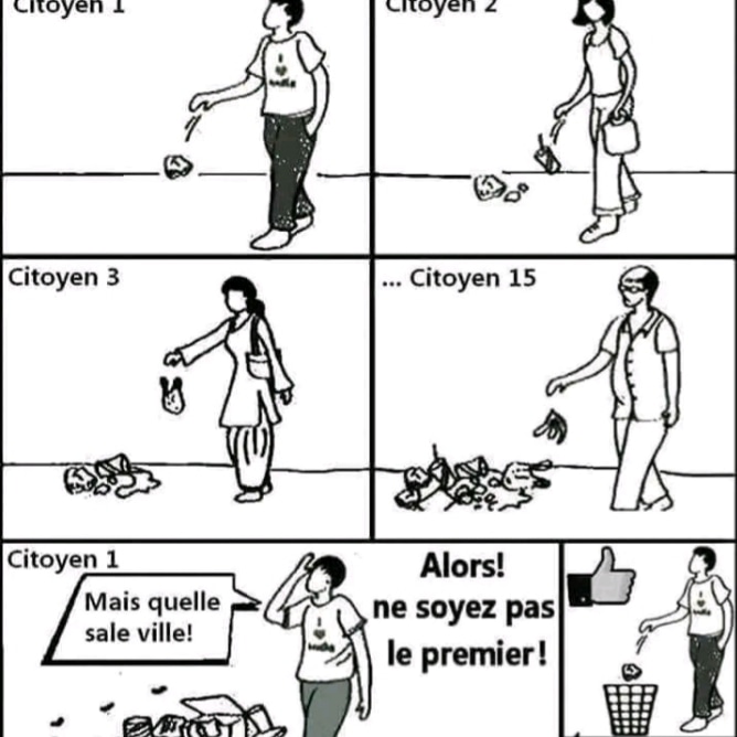 Complaining that your neighborhood is getting dirtier and dirtier when you are the cause is hypocrisy!  Don't be the first or the last either.  Let's #protect our #environment.  Throwing your waste in the trash costs nothing!  Retweet if you agree.