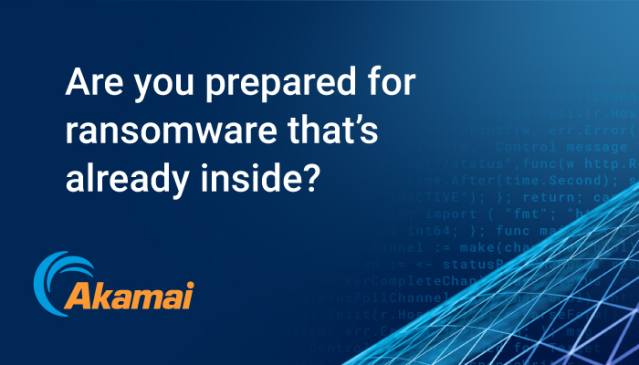 claytonssantos's tweet photo. If ransomware can’t spread, it can’t work. Learn how to discover an active breach and stop it. Download our ebook here. @Akamai #malware #microsegmentation https://t.co/lm8zLdRFVj https://t.co/EyXkIoy5Hm