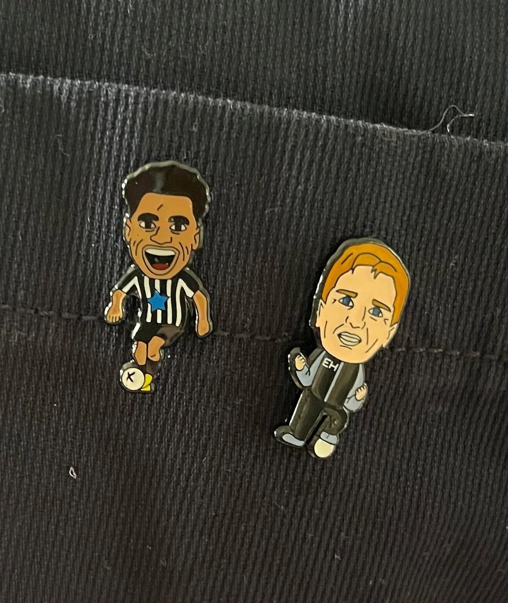 hfrteam's tweet photo. On sale tomorrow - 7am!
#6 The Howe
#7 The Murphy
Or Eddie Murphy, if you want that joke.
π
#NUFC #EddieHowe #JacobMurphy
#CorinthianPinBadgeCollection https://t.co/Psa6YGuQUT
