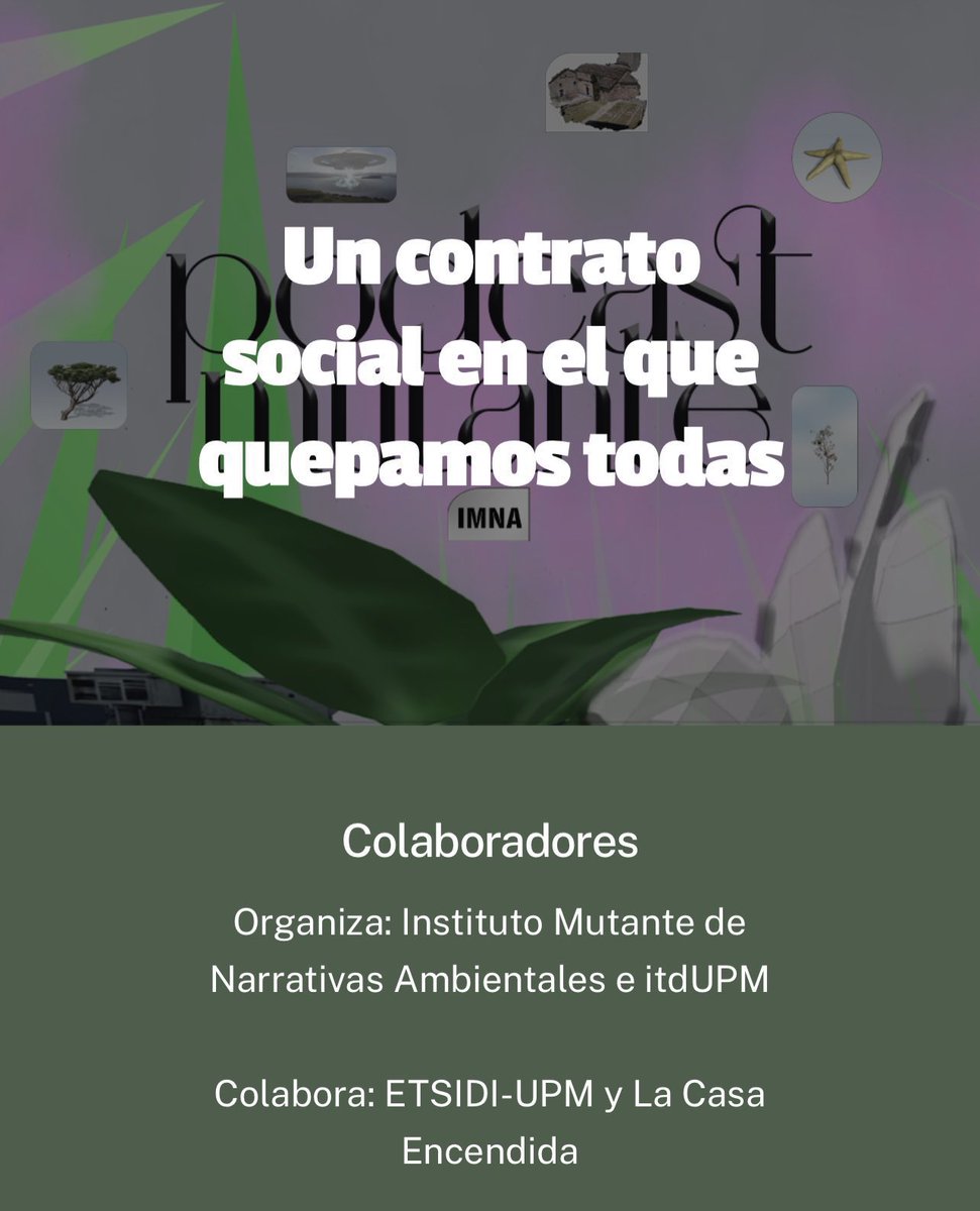 osantossopena's tweet photo. 🔎🎙En colaboración con #ESNUESTRO + @fdnc_es cada semana @itdupm nos presenta su podcast #RadioMutante sobre el contrato social. @La_UPM conecta territorio y ciudadanía.

🎧

🟢 Spotify: https://t.co/hPdEkTpzJQ
🟠 iVoox: https://t.co/g9qkP5HUMA
🔗 IMNA: https://t.co/yuzztkLVcS https://t.co/RxGN948lmW