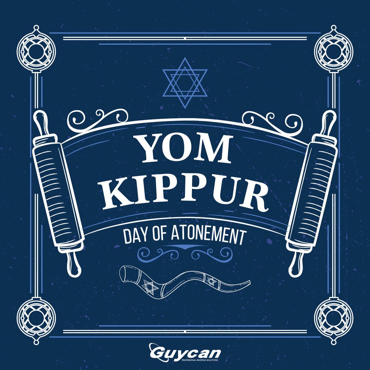 Guycanltd's tweet photo. "Reflecting, Repenting, and Renewing on this Yom Kippur 🙏✨ #YomKippur #DayOfAtonement" https://t.co/AByYfgAJfT