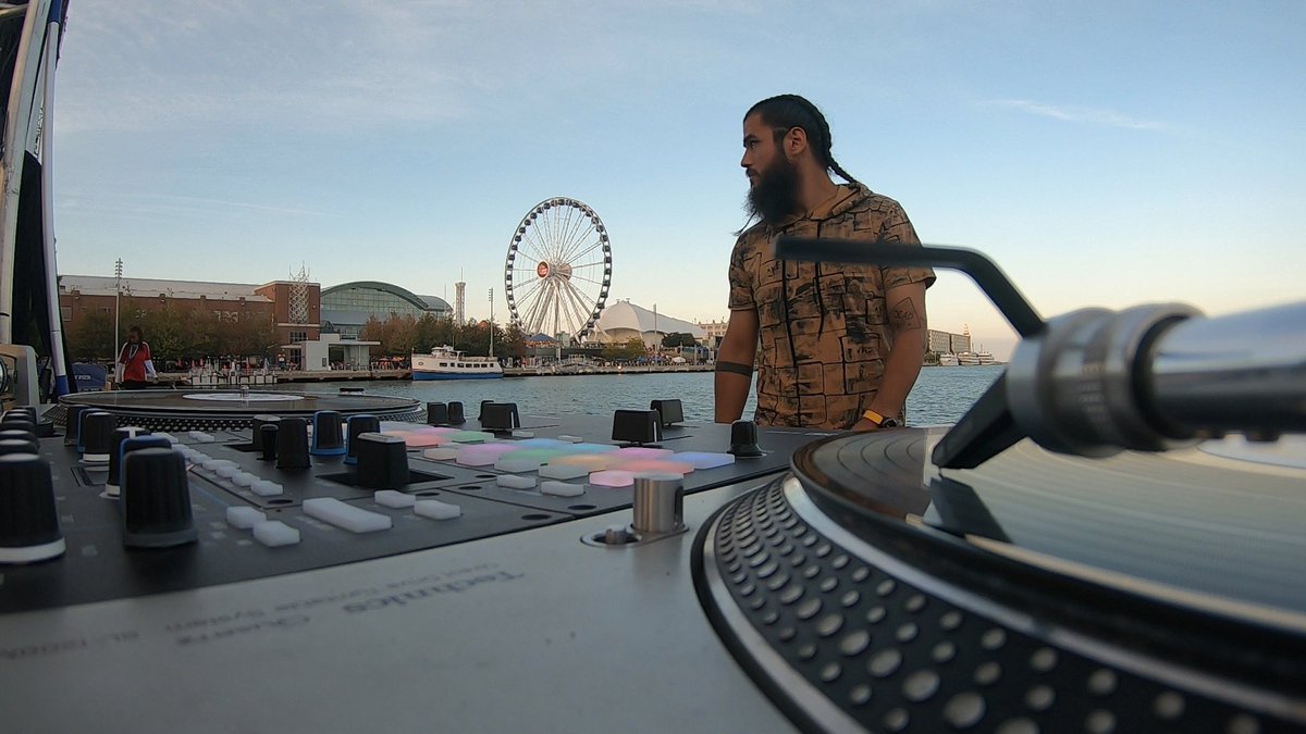 On the wheels of steel.