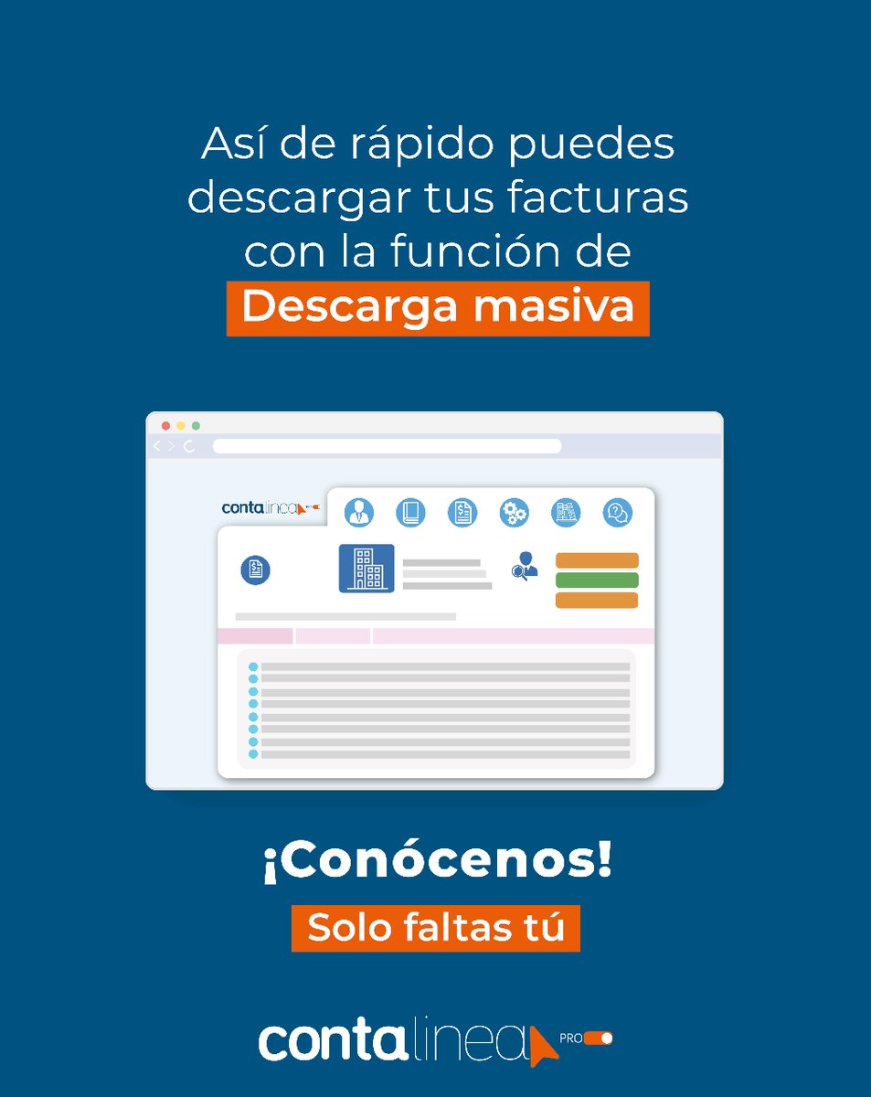 contalinea's tweet photo. Estresarte por la descarga de facturas es muy vintage...
En contalinea puedes descargarlas en un parpadeo 👀📑

Checa los detalles aquí 👉 https://t.co/LAxmXoNyQG

#contalinea #Contabilidad #Contador #DescargaDeFacturas #Facturacion https://t.co/kCxbayF0Eb
