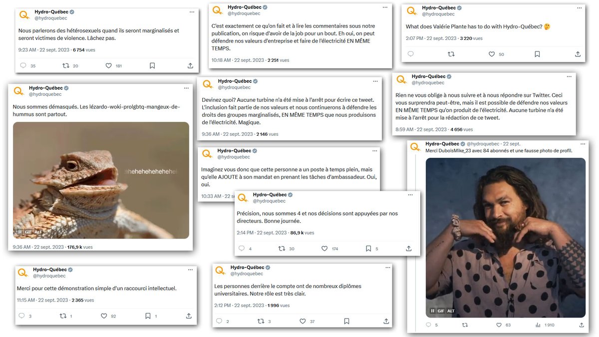 RPSQuebec's tweet photo. 📰 COMMUNIQUÉ DE PRESSE - Compte Twitter d'Hydro-Québec, nous avons un problème !

Des messages sur le compte Twitter officiel d'Hydro-Québec provenant d'un obscur comité insultent et répondent directement...
https://t.co/HtnSjMlWDO

#HydroQuebec #RPSQuebec #polQc #AssNat #Quebec https://t.co/pWAbaeod6z