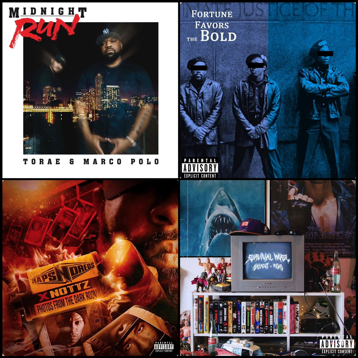 FRESH OUT THE BARBERSHOP Heavy Rotation:

Torae & Marco Polo “Midnight Run”

JUS-P & Body Bag Ben “Fortune Favors The Bold”

@NapsNdreds “Photos From The Darkroom”

Halfcut & Reks “Survival Mode”
…
#2023HIPHOP
#EachOneTeachOne
#FreshOutTheBarbershop