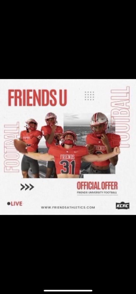 Thank you @CoachKempfFU, for the first official offer🎬