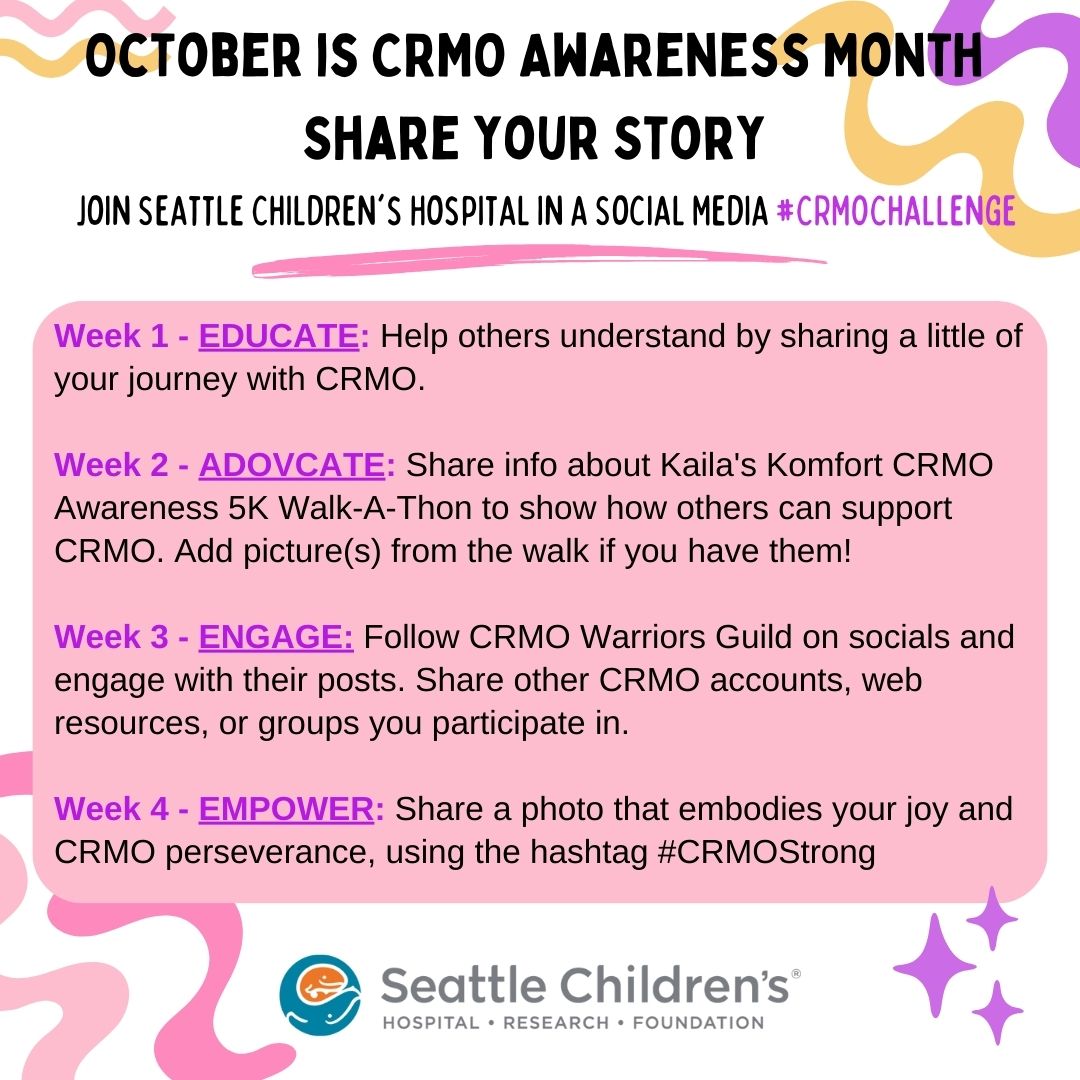 CRMO Warriors Guild @ Seattle Childrens tweet media