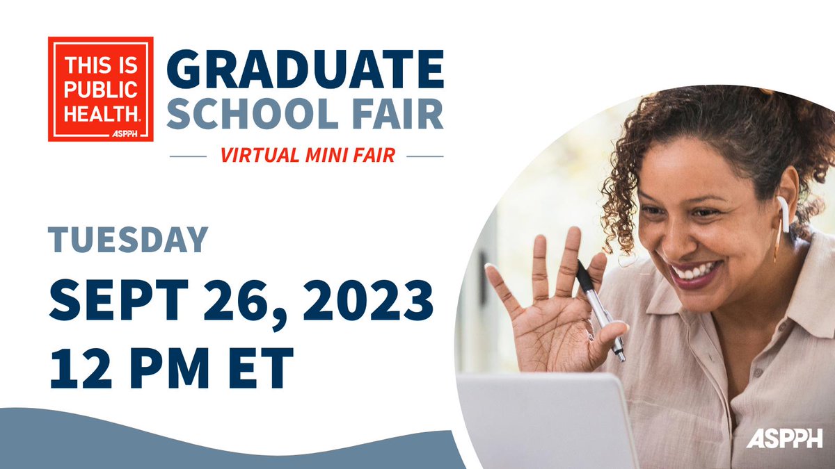 Start your path to a public health graduate degree! Join us for our upcoming virtual showcase on September 26th 12-2pm ET ! 𝐑𝐞𝐠𝐢𝐬𝐭𝐞𝐫 & 𝐋𝐞𝐚𝐫𝐧 𝐌𝐨𝐫𝐞: tiph.co/2023sept26 Featuring: BU, Brown, Dartmouth, Johns Hopkins, Louisville, and Michigan!