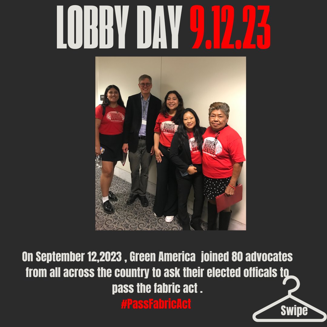 GreenAmerica's tweet photo. Join @GreenAmerica and support the FABRIC Act for a more responsible fashion future! 👖🌍 #PassFabricAct. Learn more and sign the petition📝
https://t.co/icGsMVHUoY https://t.co/hXLpXrmOs9