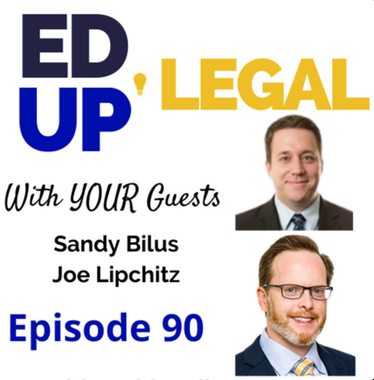 SaulEwing's tweet photo. Check out the latest episode of EdUp Legal, featuring Partners @AlexanderBilus and Joseph Lipchitz. Sandy and Joe discuss the rise of litigation on #datacollection by consumer facing websites, including what information is being collected and how. https://t.co/1vQ49r2Fk1 https://t.co/rb6rQ50Iet