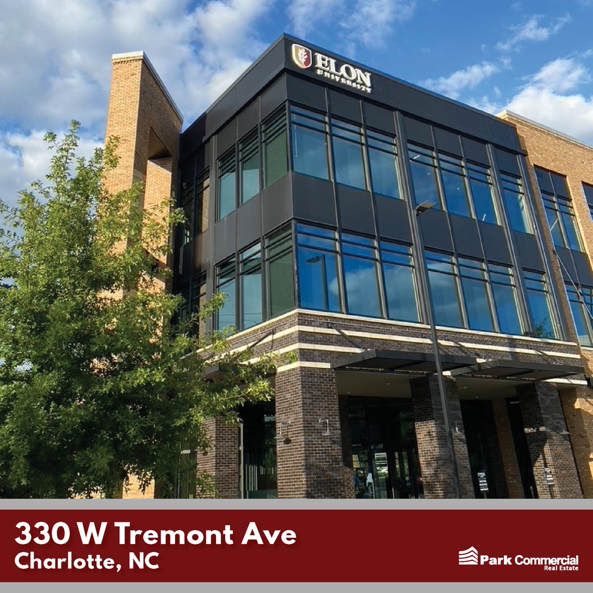We were honored to support Elon University in their search for a Charlotte Campus this summer. Excited to see the new building filled with students, faculty and staff!

parkcre.com