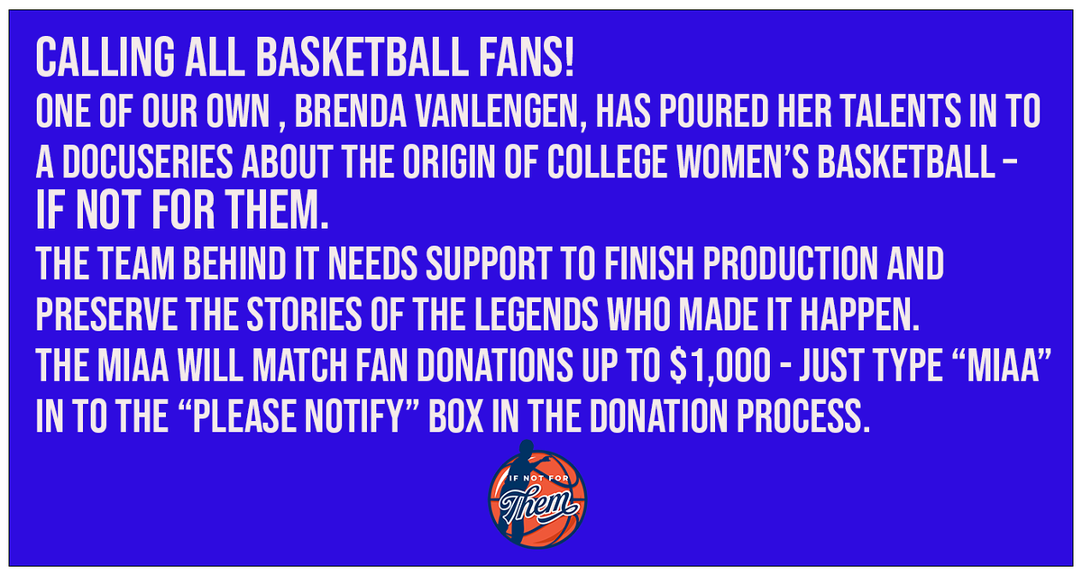 Please join the MIAA and support If Not For Them! 
Want to learn more?: ifnotforthem.com
Check out the Promo Video: youtu.be/tCo36CKcoIE?fe…
Donate: gkccf.kimbia.com/ifno00