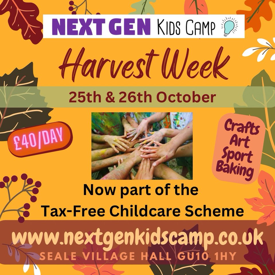 Bookings open on 29th for October half term 
 3-7 year olds are welcome 🎨 9am till 4pm with early and late pick up available #surreylife #surreyparents #surreymums #guildford #guildfordmums #farnham #farnhammums #puttenham #lovefarnham #godalming