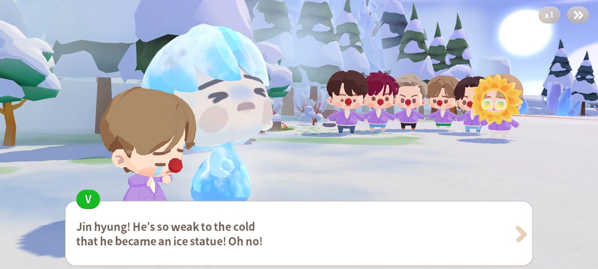 athndrc's tweet photo. Why did u have to do this to Jin?? 🥶 https://t.co/mAM3nLZvRV