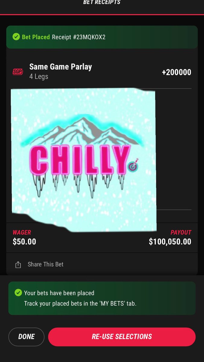 ChillyBets's tweet image. Let’s try this again 😎🤝
200 retweets and we leak all 4 plays before game time!
All bets posted in discord, link in bio..