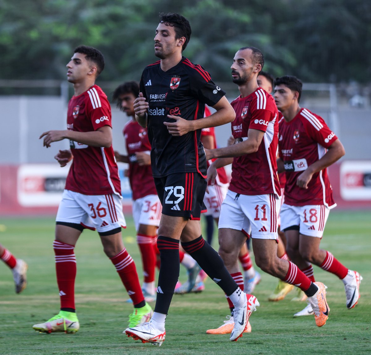 AlAhly's tweet photo. تدريبات استشفائية و " تراي ماتش" في مران فريقنا اليوم🦅
#يلا_يا_أهلي https://t.co/TpEf8Gc6Hg