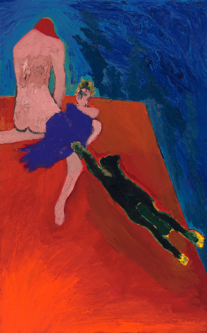 icamiami's tweet photo. #RecentAcquisition ✨Florian Krewer’s (b.1986, Gerolstein, Germany) expressive figurative paintings depict subject in motion. His style, influenced by Peter Doig—his teacher at Kunstakademie Düsseldorf—evokes the work of Edvard Munch and Francis Bacon.
https://t.co/8B8qMNSHQe https://t.co/Qn5tl0DBzz