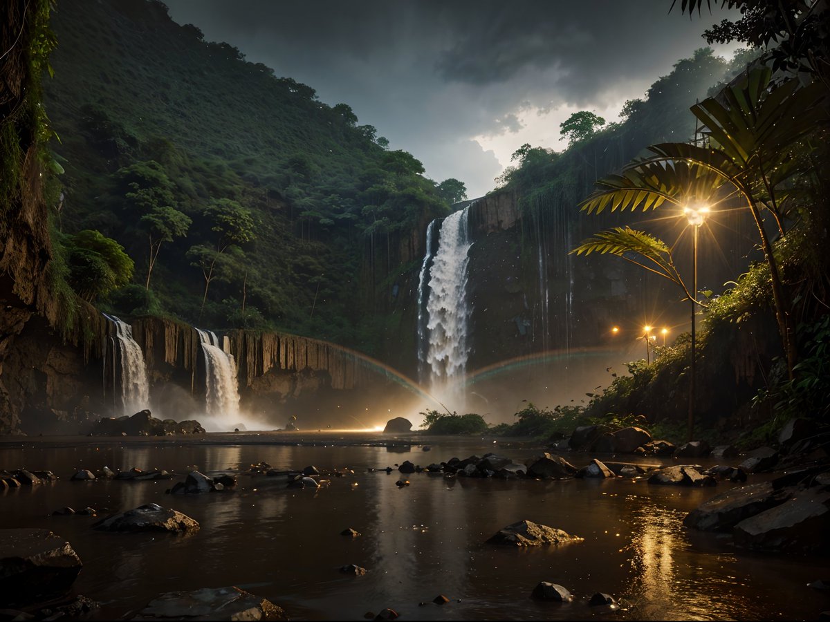 pixelaiperspect's tweet photo. Today's daily art challenge on Sea Art Ai: Waterfall⛲

 Join the Challenge today and earn credits with https://t.co/zaP8uzR7di

#SeaArt #SeaArtAi #aiartchallenges #stablediffusion #midjourney #midjourneyart #midjourneyai #artoftheday #aiart #waterfall #cinematic #amazing #jungle https://t.co/OXJznISSve