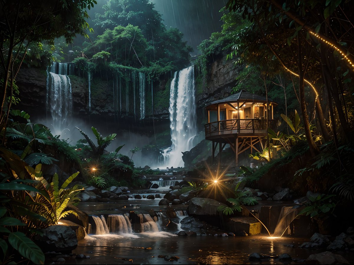 pixelaiperspect's tweet photo. Today's daily art challenge on Sea Art Ai: Waterfall⛲

 Join the Challenge today and earn credits with https://t.co/zaP8uzR7di

#SeaArt #SeaArtAi #aiartchallenges #stablediffusion #midjourney #midjourneyart #midjourneyai #artoftheday #aiart #waterfall #cinematic #amazing #jungle https://t.co/OXJznISSve