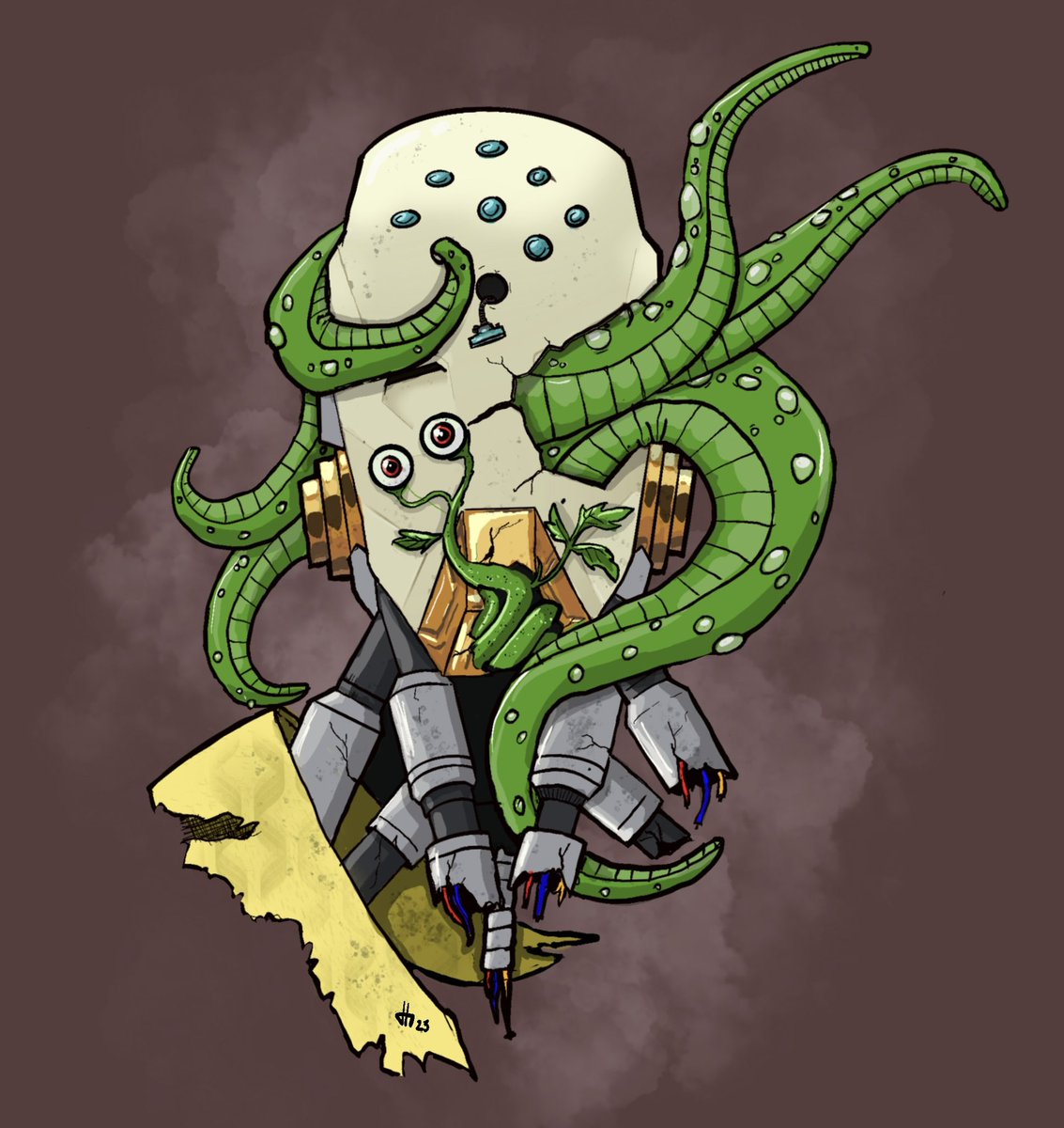 Mondatta lives. 

Been sick in bed. So instead of yelling at camera’s I have been drawing some Overwatch inspired art for Patreon. #artist #overwatch