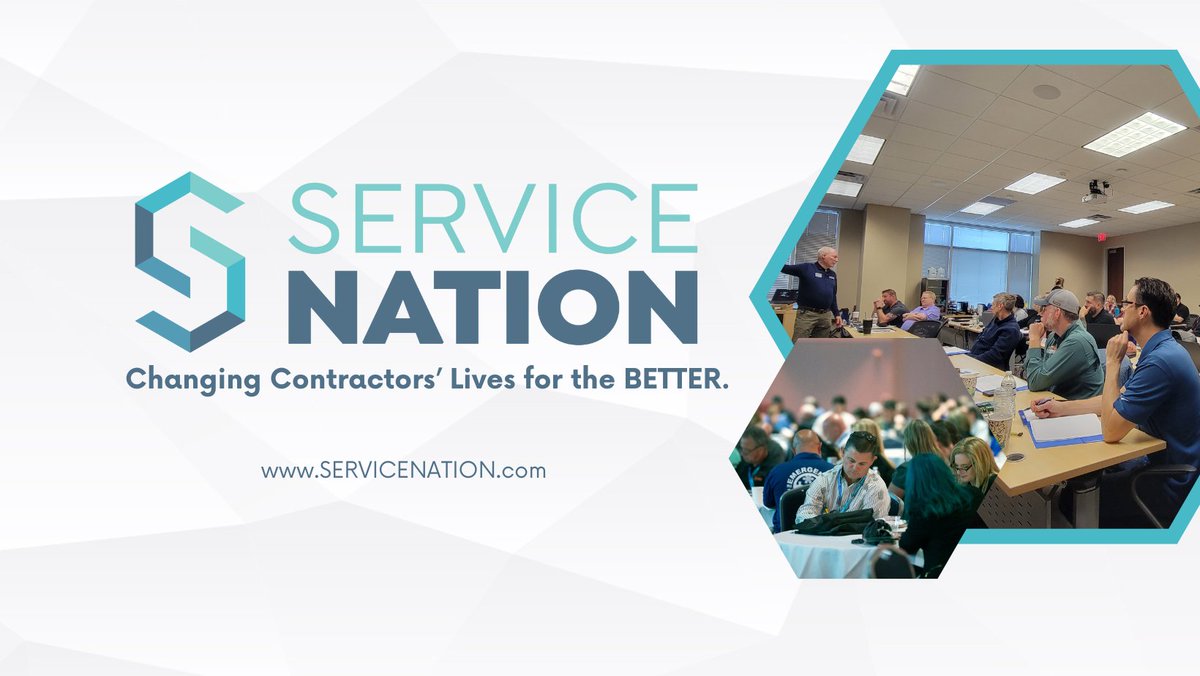 servicenation_'s tweet photo. More than a fresh, new look. At Service Nation we are Changing Contractors' Lives for the BETTER. 
We're thrilled to unveil our revamped logo, a symbol of our evolution and commitment to innovation. https://t.co/NSWZWqEgV9