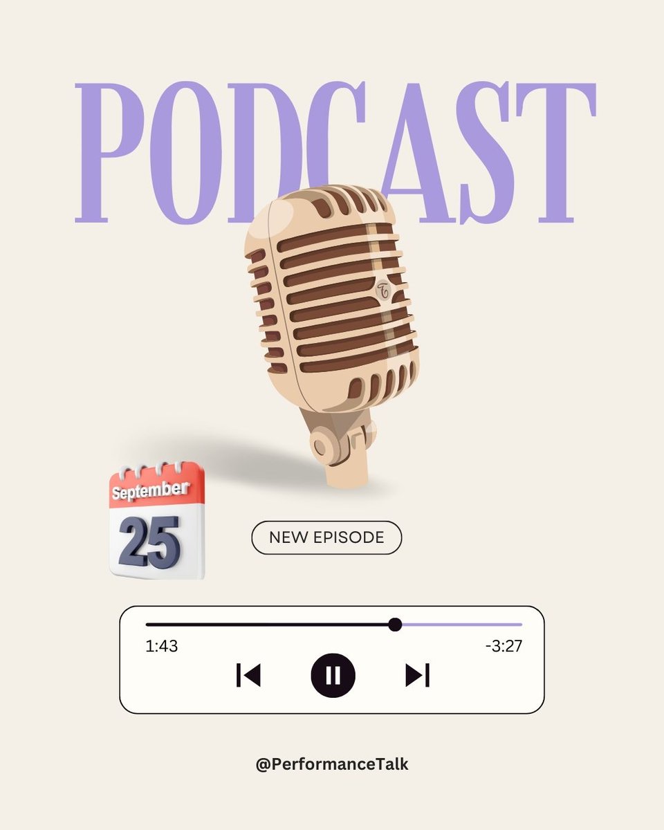 PerformanceTalk's tweet photo. ๐๏ธ Exciting News! ๐
The moment you've been waiting for is finally here! The latest episode of the Performance Talk Podcast featuring the incredible Beth Kais is now available on Spotify! ๐ง
https://t.co/M1yJrGUA7z
#PerformanceTalk #Podcast #BethKais #NewEpisode #Spotify https://t.co/AFypdKC31H