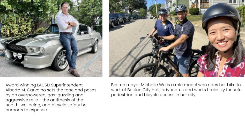 LaSouper's tweet photo. @LAUSDSup @AllKidsBike Senhor, put your money where your mouth is. @TheWarOnCars #MidLifeCrisis #CompensatingForSomething https://t.co/O68Ekpdchg