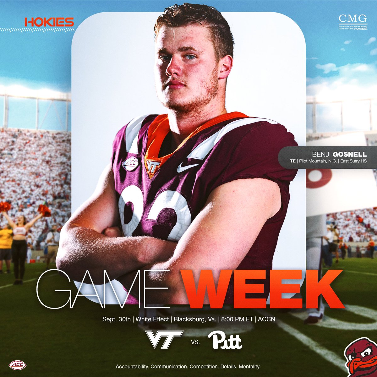 HokiesFB's tweet photo. Did someone say White Effect?⚪️⚪️

#ThisIsHome | @cmgleasing https://t.co/KQJHBkJT89