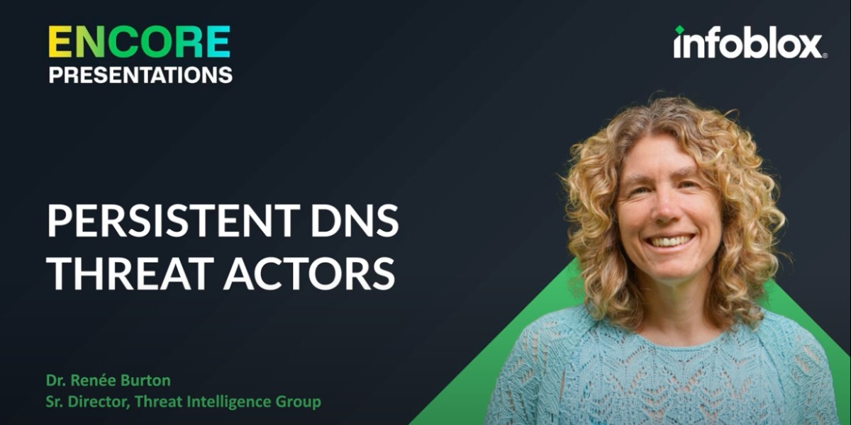 📣#ICYMI: Watch our Head of Threat Intelligence, Dr. Renee Burton discuss monitoring #DNS consistently to help #protect your organization against persistent #ThreatActors in our latest Encore Presentation video: brnw.ch/21wCVg6 #Infoblox #InfoSec #ThreatIntel #Infoblox