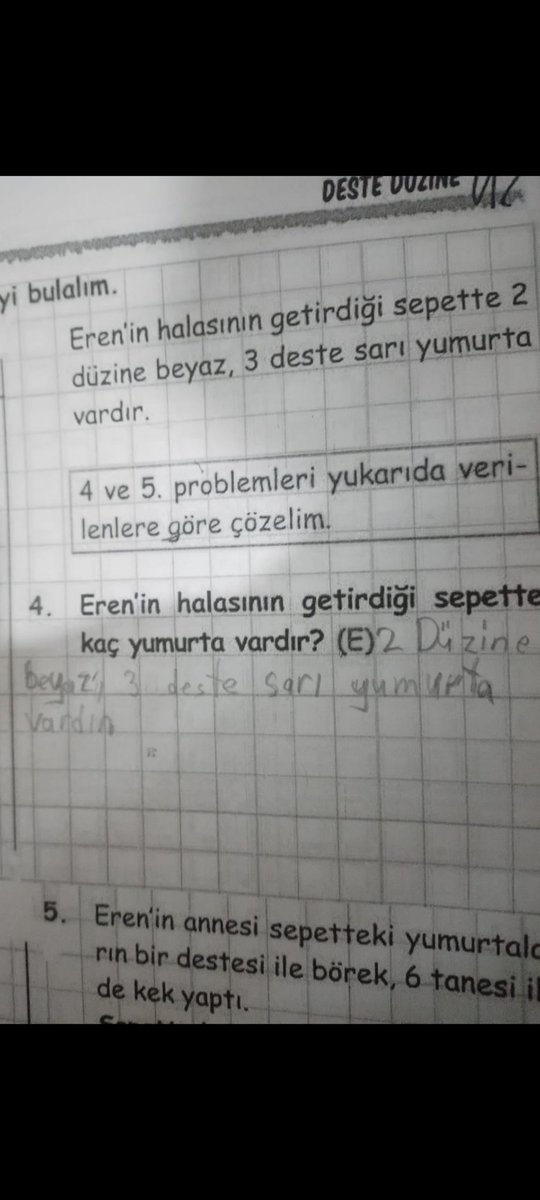 onaymuratt's tweet photo. Kimse bana yeğenimin bu cevabının yanlış olduğunu söylemesin kskshdjdd https://t.co/V2NpT4mrGl