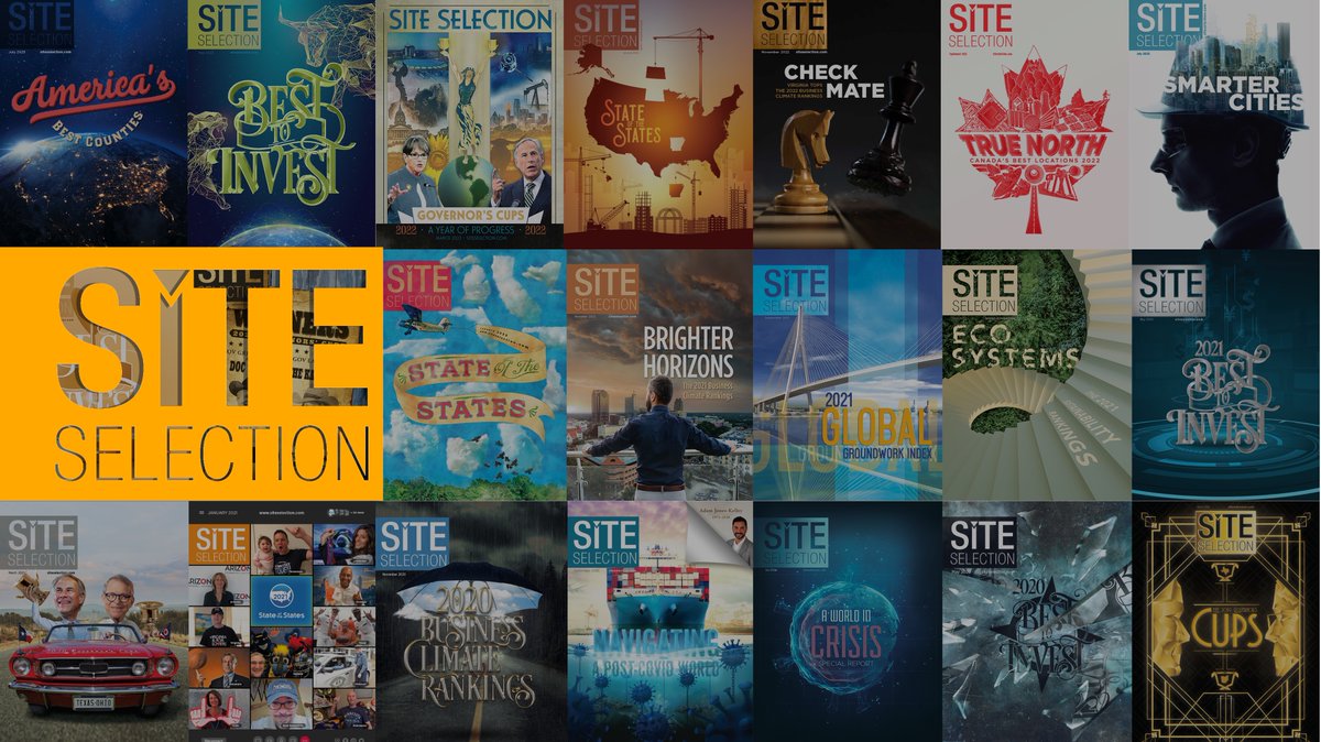If you have a degree of involvement in facility investment decision-making at  your firm, you qualify for a free subscription to Site Selection magazine, the most credible publication in its field. We're not nearly 70 years old for nothing! #Trust siteselection.com/subscribe/