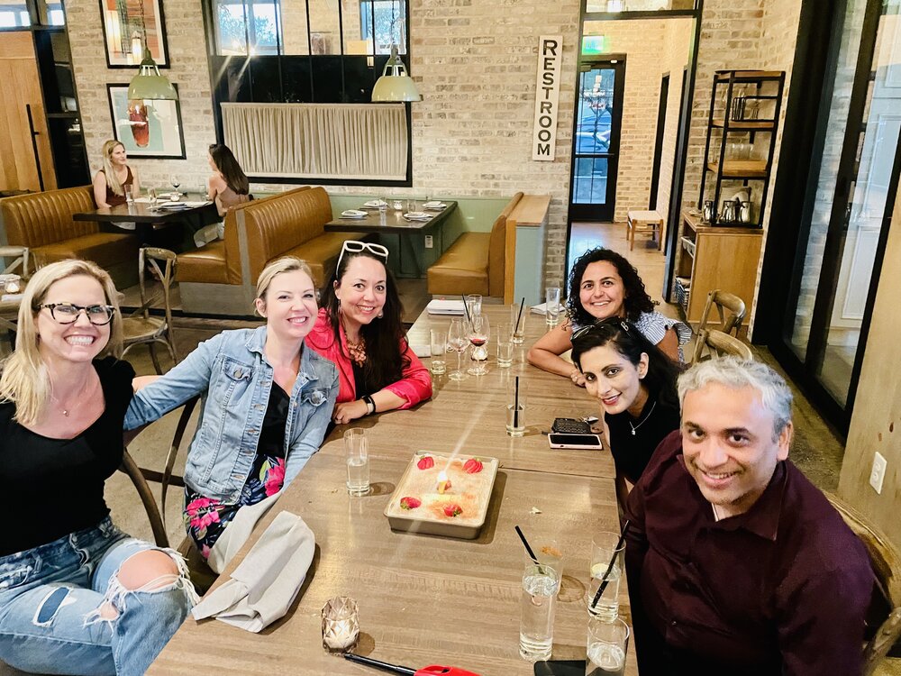 Earlier this month it was a special day for 4 of our Arizona Deans - Drs. Keddis, Kling, Misra, and Shah - who all share leadership of the AZ medical school and also have the same birthday!