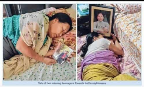 The mothers of the two deceased youngsters who were mercilessly murdered in cold blood by armed Kuki militants <a href="/ManipurTimes/">Manipur Times</a> <a href="/ndtv/">NDTV</a> <a href="/PMOIndia/">PMO India</a> <a href="/Bimol_Akoijam/">A. Bimol Akoijam</a> <a href="/VladAdiReturns/">Vladimir Adityanath</a> <a href="/timesofindia/">The Times Of India</a> <a href="/PTI_News/">Press Trust of India</a> <a href="/rashtrapatibhvn/">President of India</a> #SaveMeitei