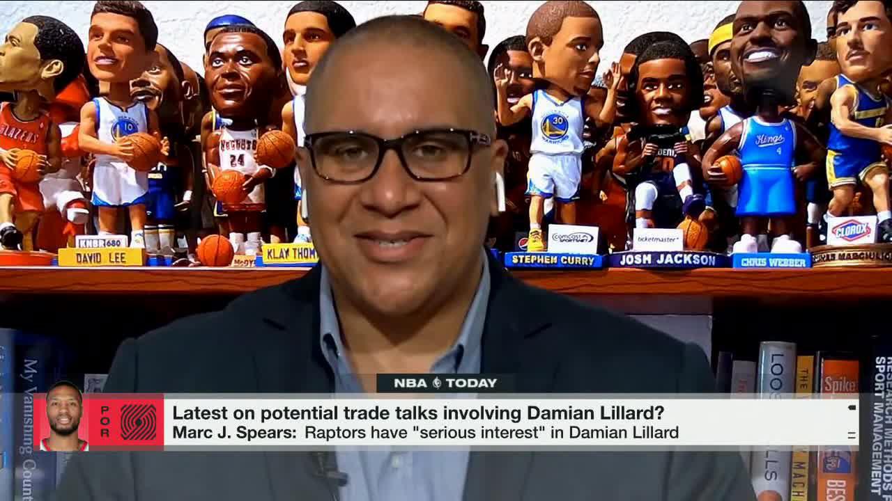 [情報] Spears:暴龍領先 且Lillard會為暴龍打球